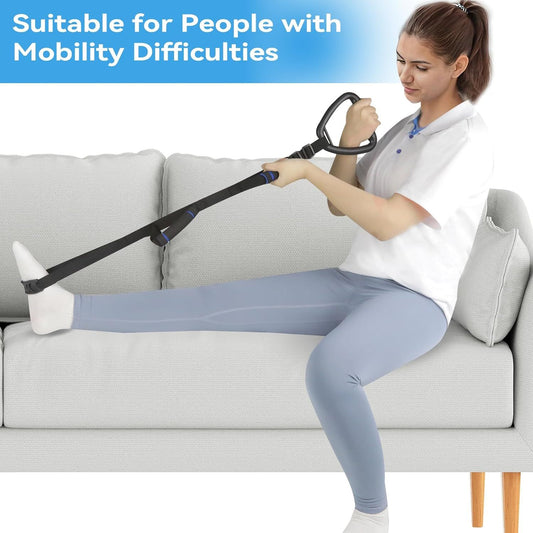 Long Leg Lifter, Leg Lifter Strap Rigid with Large Foot Loop, Legs Strap Lift for Get in and Out of V1259-DP01-H-00031