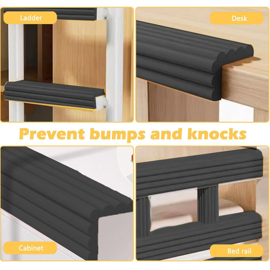 Soft Bunk Bed Ladder Pads with Cutter - Foam Step Padding & Ladder Cover for Kids' Loft Beds, Dorm Ladders, V1259-DP01-H-00067