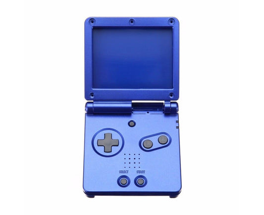 Console Housing Shell Case Screen Lens Screwdriver Kits Tool for Nintendo GBA SP Blue V1263-JX-1065