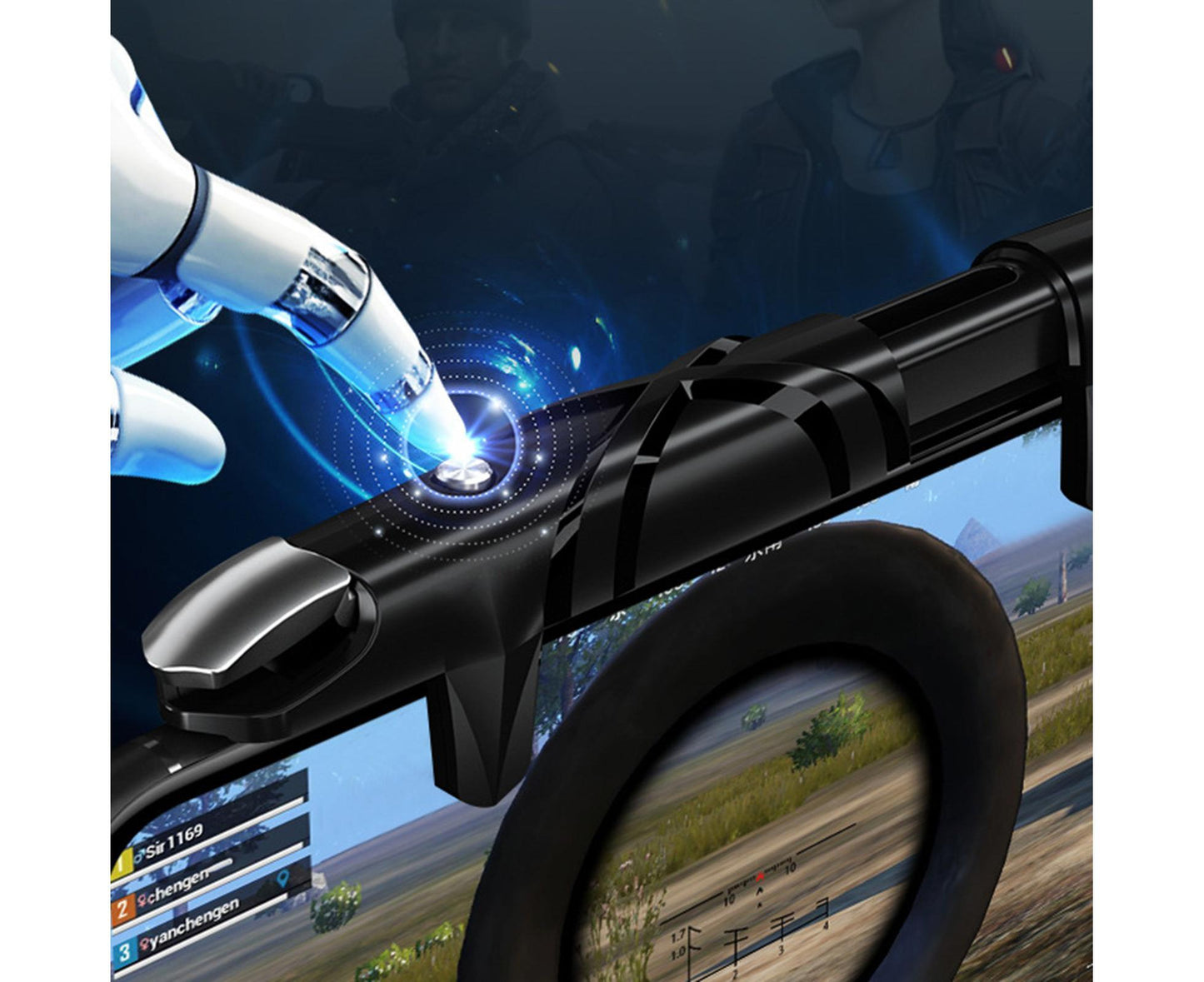 G5 Gamepad Easy to Use Portable ABS Mobile Phone Gaming Controller for Game Lovers Upgrade Version V1263-JX-1072