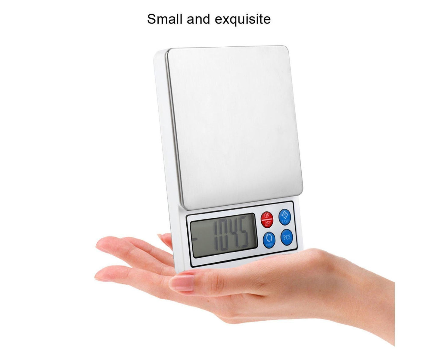 2KG/0.1g Portable Mini Digital Scales Electronic Balance High Precision for Measuring V1263-JX-1456