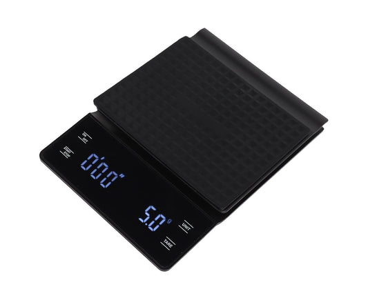 Kitchen Touch Screen Electronic Coffee Scale with Timer 3kg Multi Functional Kitchen Scale V1263-JX-1502