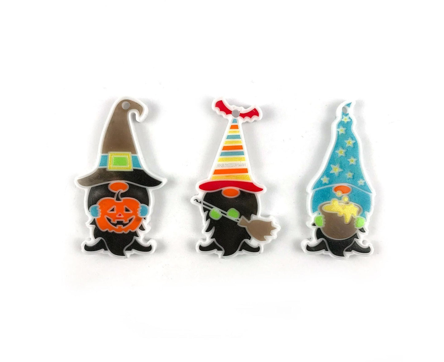 1 Set Keychain Mold Non Sticky Reusable DIY Silicone Easter Gnome Pendant Handicrafts Making Mold for Gift - V1263-JX-1614