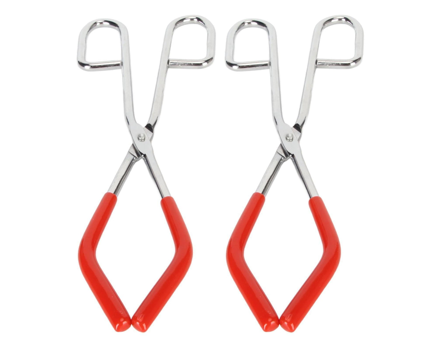 2pcs Labs Beaker Tongs Rust Prevention Strong Grip Rubber Coated Ends Chemical Beaker Tongs for 50mL To V1263-JX-1632