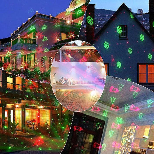 Christmas Laser Projector Lights, LED Projection Lights with Remote, Christmas Lights Projector Star Laser V1263-JX-1668