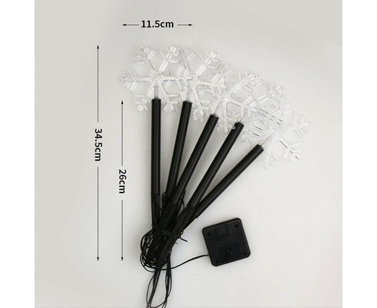 Christmas Solar Garden Light, Outdoor Waterproof Stake Light, Solar Powered Pathway Lights For Pathway, Lawn V1263-JX-1672