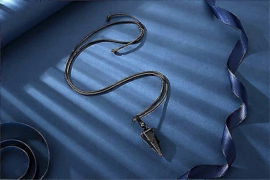Crystal Necklace for Men Women Healing Crystal Stone Bar Pendant Necklace Adjustable Rope Necklace Natural V1263-JX-2169