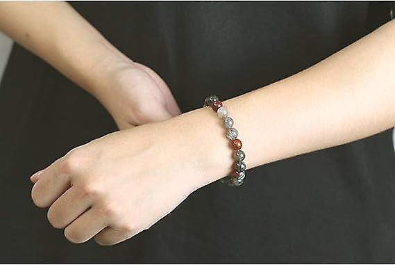 Men Women 8mm Natural Stone Bead Stretch Bracelet Healing Crystal Gemstone Beaded Bracelets V1263-JX-2213