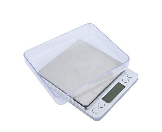 High Accuracy Mini Electronic Digital Platform Jewelry Scale Weighing Balance with Two Trays Portable V1263-JX-2468
