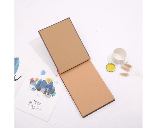 1 Set Photo Album Vintage Design Adventure Book Creative DIY Scrapbook Album for Weddings Travel Family V1263-JX-2509