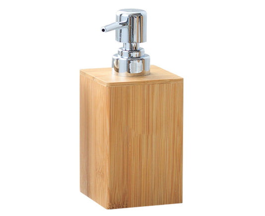 280ml Refillable Shampoo Liquid Soap Dispenser Empty Sub-bottling Storage Container Wooden Color Pump Design V1263-JX-2514