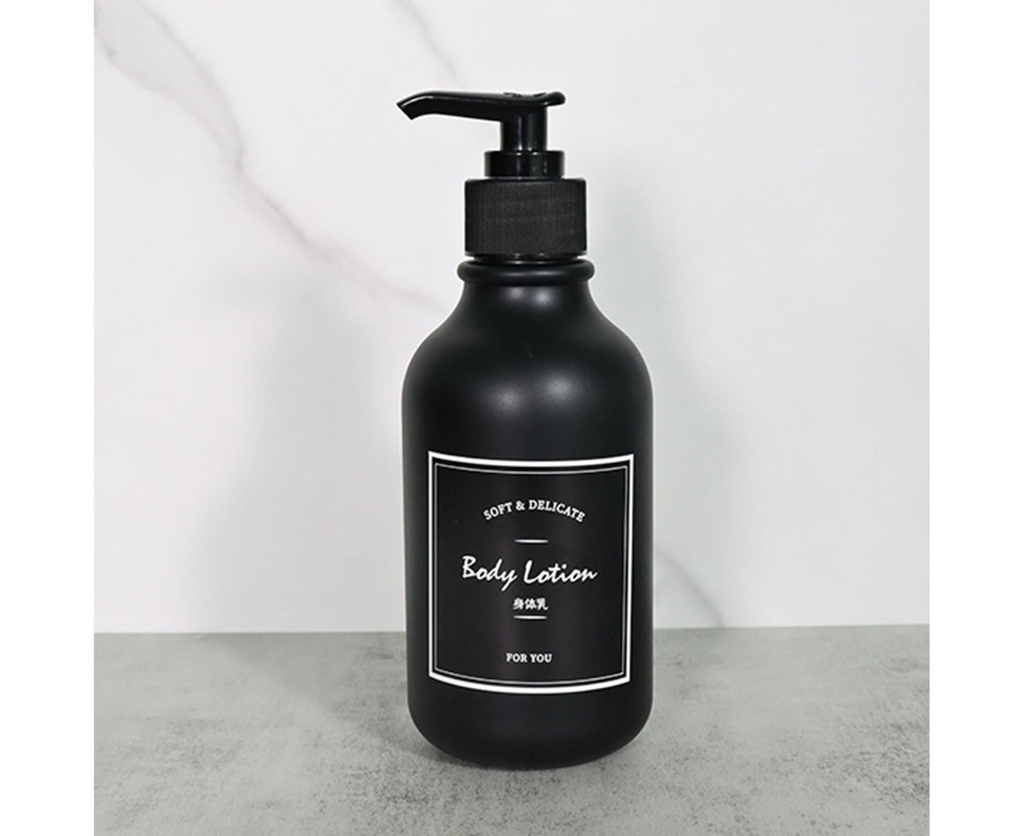 300ml Soap Dispenser Leak-proof Squeezable PET Pump Empty Shower Gel Bottle for Travel V1263-JX-2529