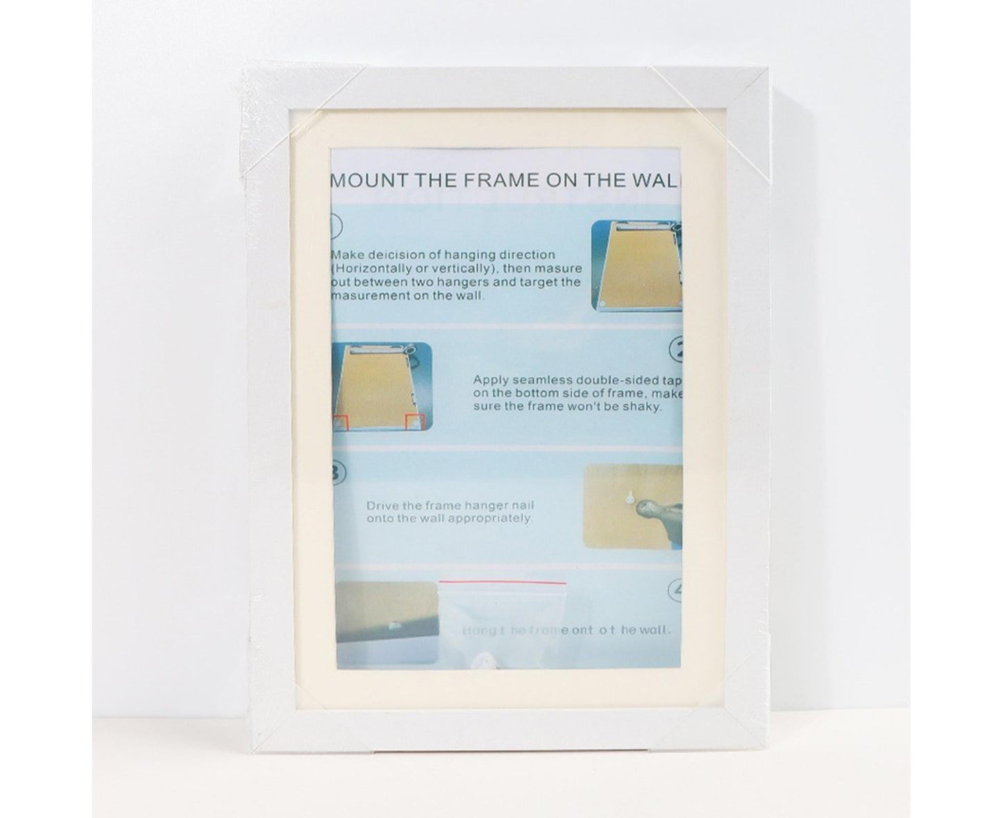 babies Artwork Frame Front Opening Picture Frame High Strength Easy Installation Artwork Craft Photo Frame V1263-JX-2576