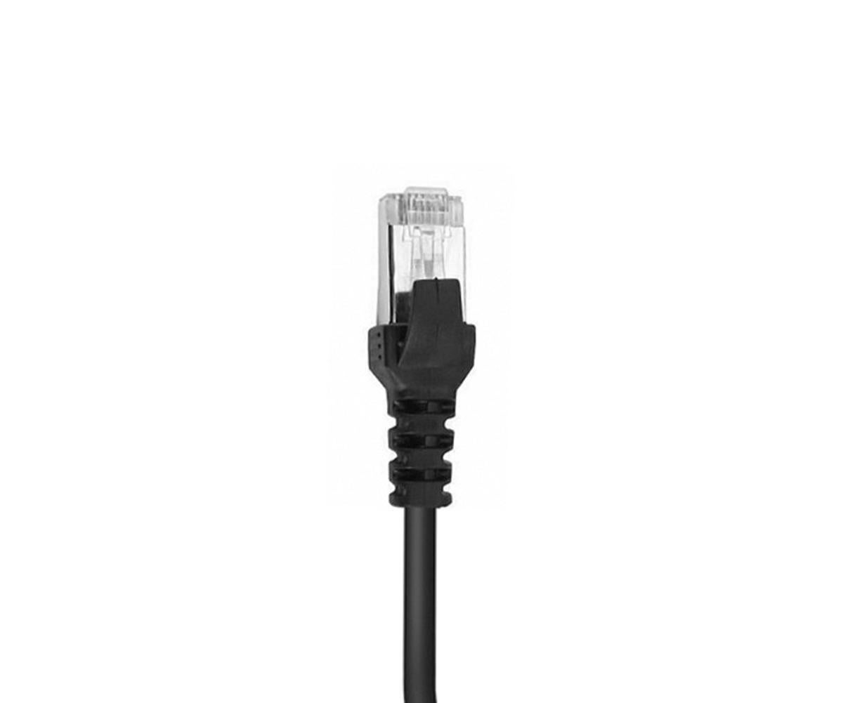 Ethernet Network RJ45 1 Male to 3 Female Connector Splitter Converter Cable - Black V1263-JX-258