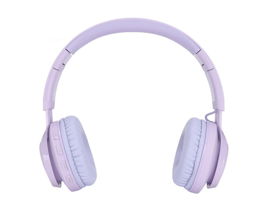 babies Bluetooth Headphones Foldable Ajustable RGB Colorful Light Headset with Mic for babies Study BT06C V1263-JX-2783