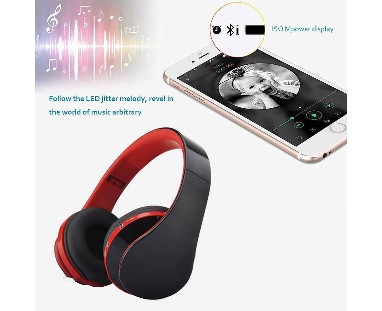 Bluetooth Headphones Wireless,Over Ear Headset with Microphone V1263-JX-29