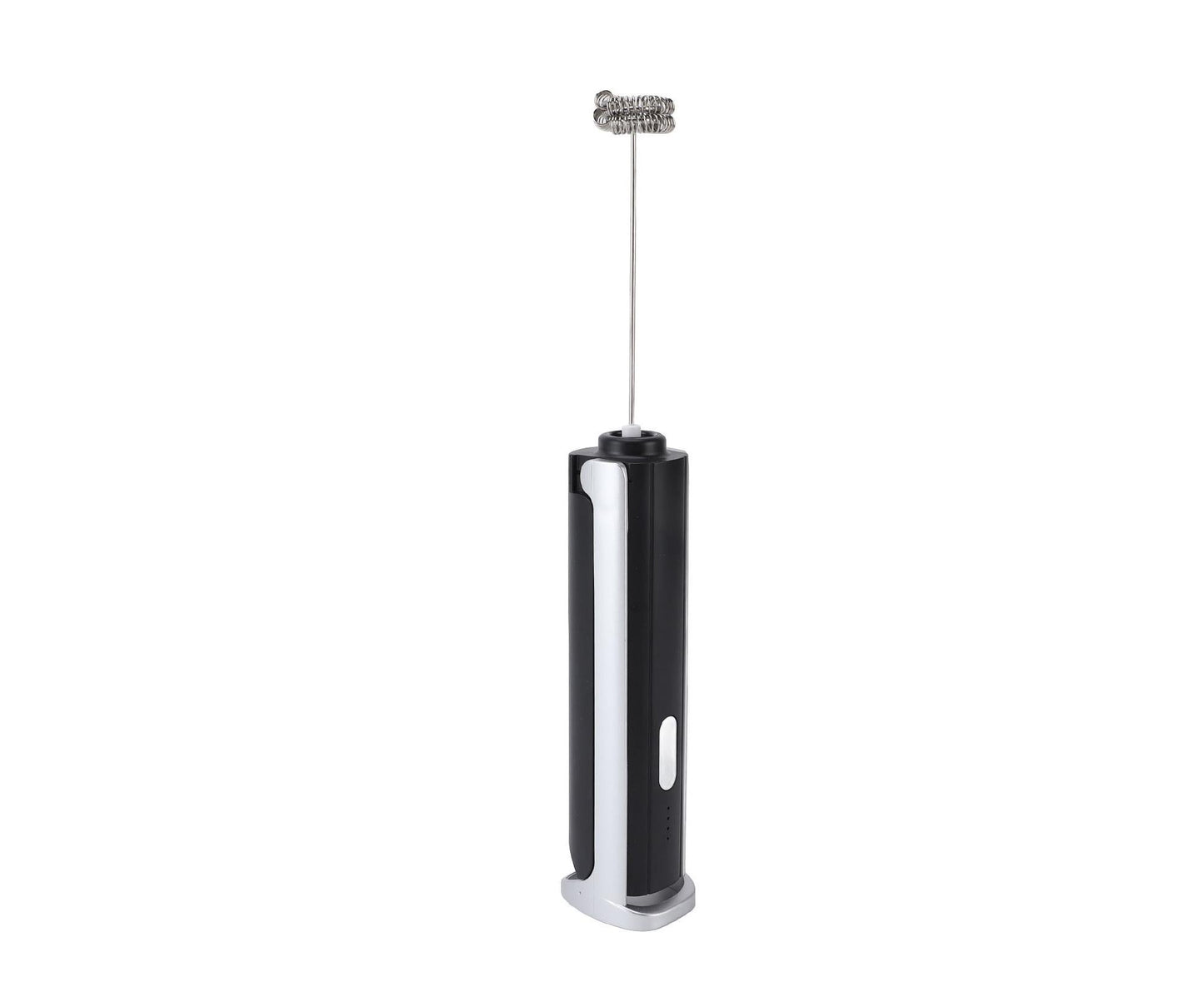 Handheld Milk Frother, Black, Dual Hoop Head, 3 Adjustable Gears, Electric Foam Maker for Coffee V1263-JX-2924