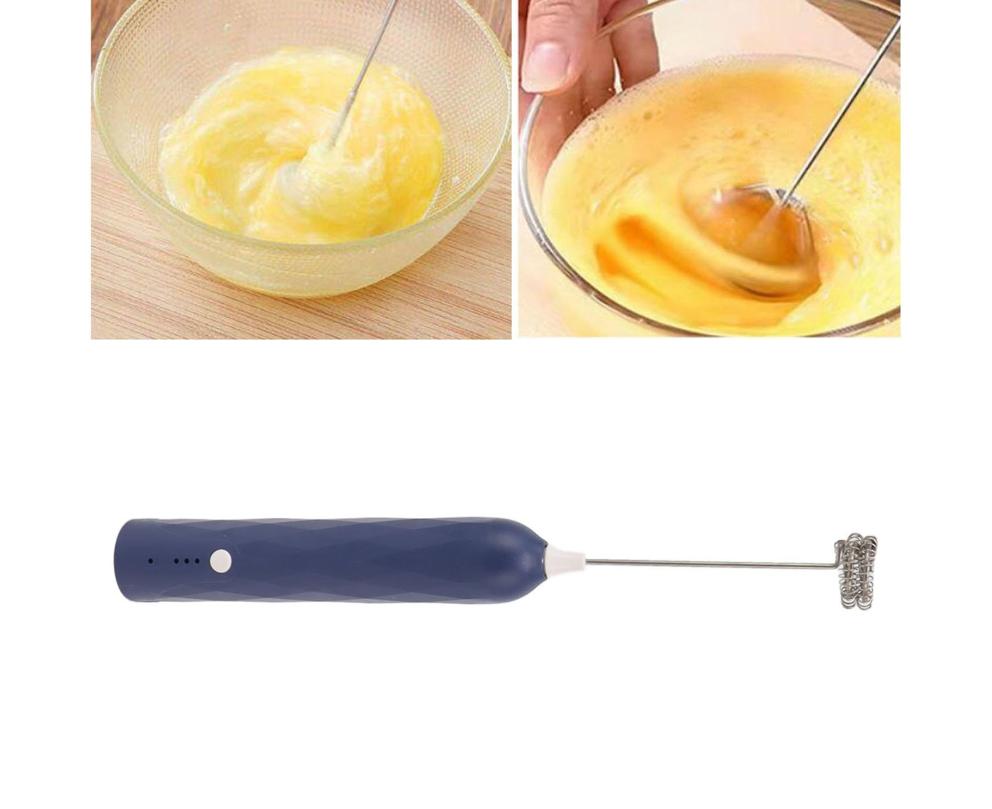 Small Household Egg Beater, Mini Multifunctional Handheld Electric Stirrer, Foam Maker, Whisk, Cordless Milk V1263-JX-2930