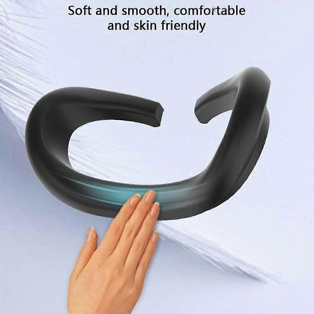 Type C For Meta Quest 3 VR Headset Eye Mask Soft Silicone Anti-sweat Protective Cover V1263-JX-3100