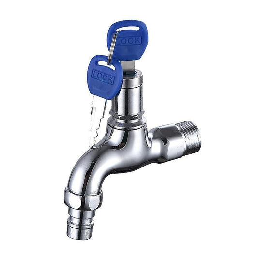 faucet anti-theft outdoor faucet, anti-theft brass faucet, lockable outdoor faucet, washing machine for V1263-JX-3162