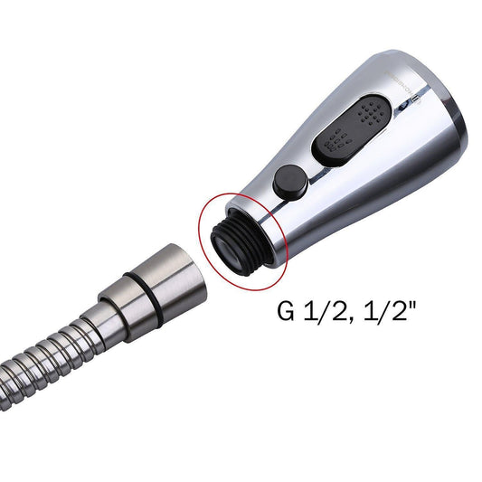Pull Out Sprayer Multifunction Kitchen Sink Faucet Sprayer Faucet Shower Water Faucet for Bathroom Wash Basin V1263-JX-3168