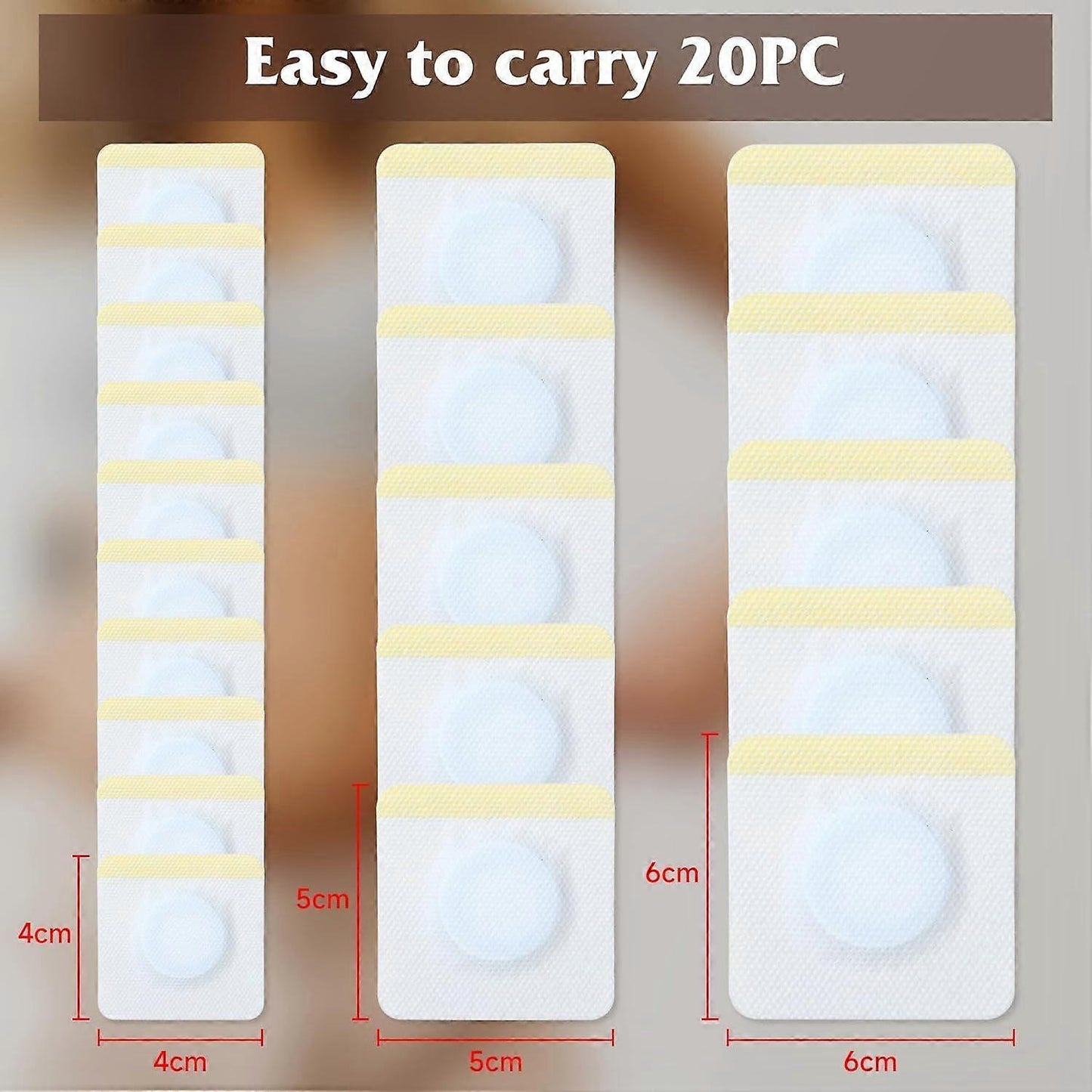 Self-Adhesive Organic Castor Oil Pack Wrap for Pimple Patches V1263-JX-3252