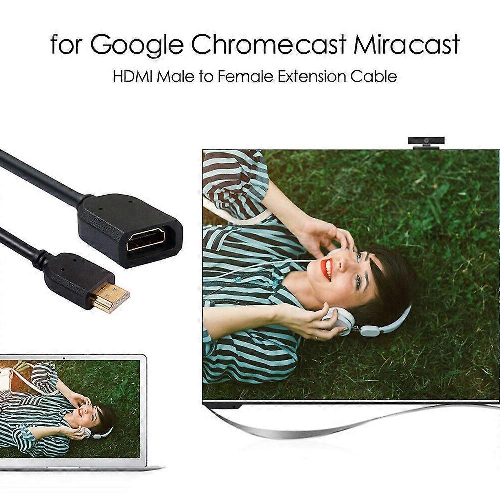 10cm HDMI Male to Female Extension Cable V1263-JX-3359