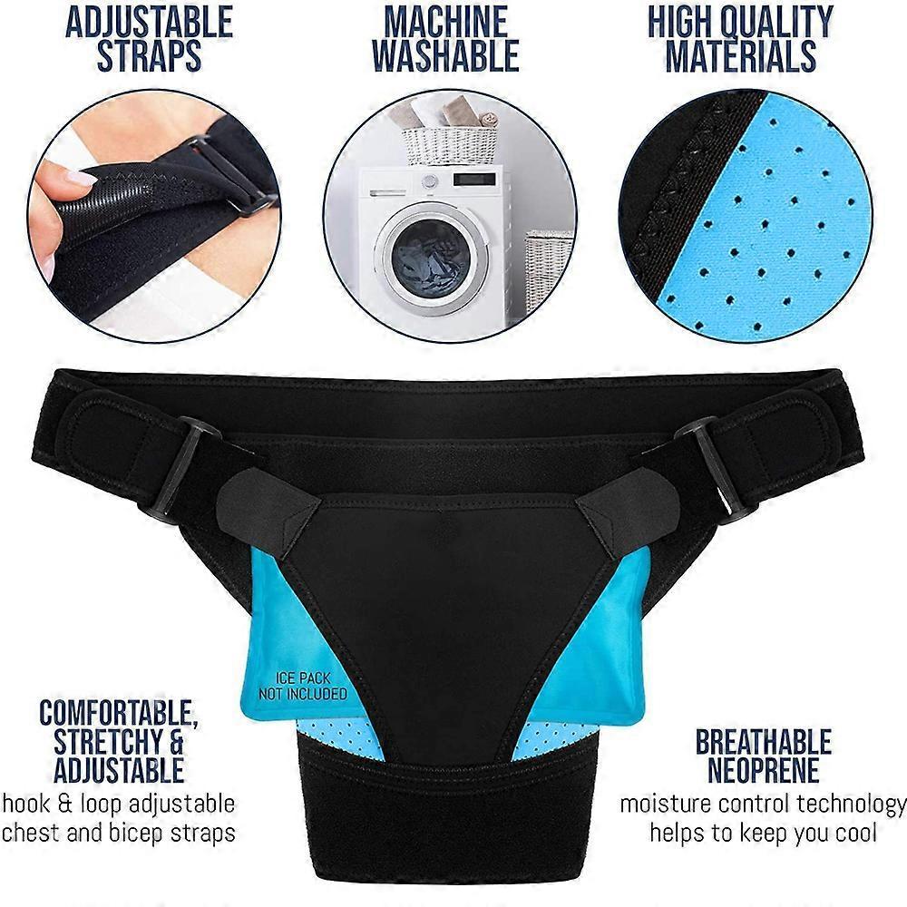 Shoulder Brace for Men & Women - Compression Sleeve for Rotator Cuff Pain V1263-JX-3576