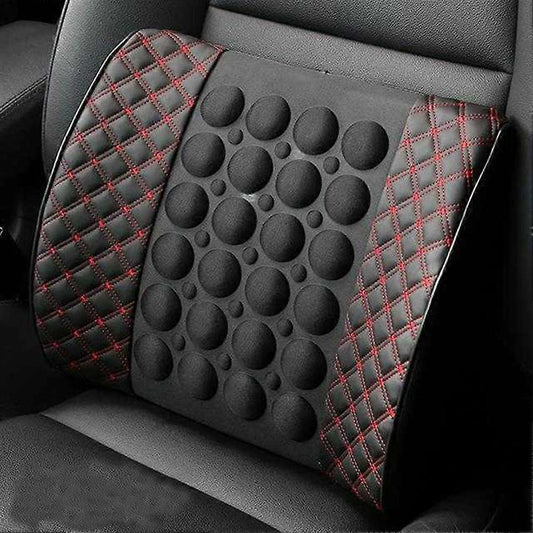 Electric Massage Car Cushion - Lumbar Pad for Vehicle Seat Back Support V1263-JX-3596
