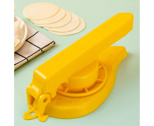 Dumpling Maker Quick Demoulding Reusable Non-slip Pressing Skin-Yellow V1263-JX-365