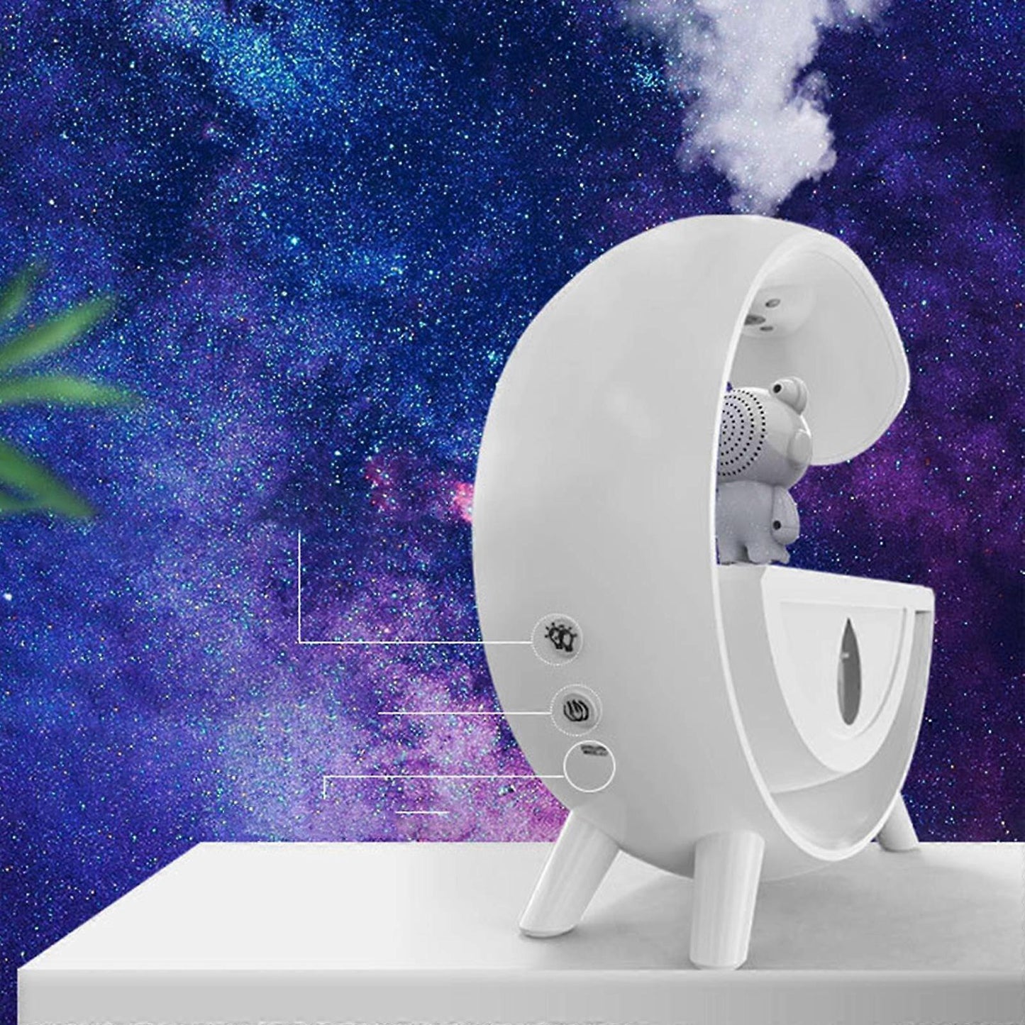 USB Humidifier with Auto Power Off, Creative Design with Doll V1263-JX-3784