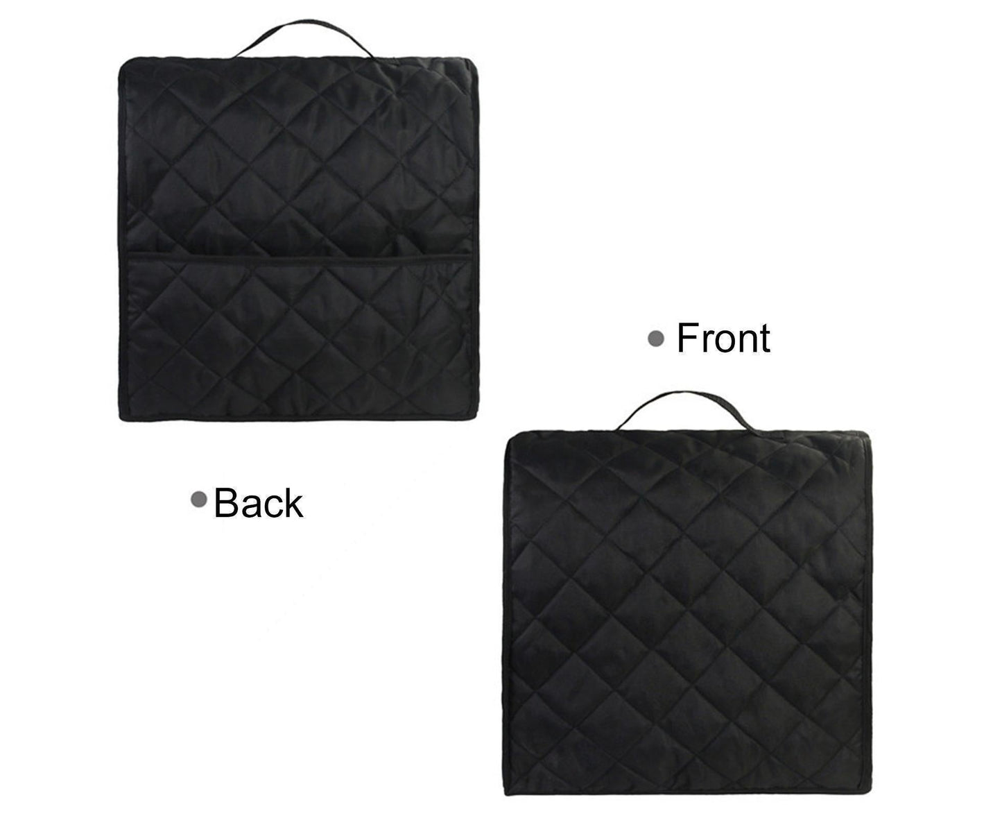 Mixer Cover Soft Touching with Pockets 5 Colors secure to Use Dust Cover for Kitchen-Black V1263-JX-379