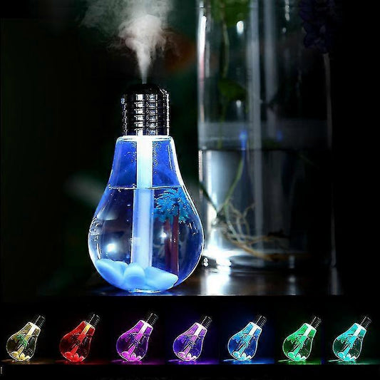 Saturn USB Humidifier, Mini Air Purifier & Humidifier with Wooden Base V1263-JX-3814