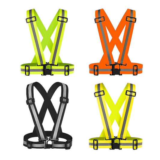 High Visibility Reflective Vest for Running, Lightweight Reflective Night Gear V1263-JX-3838