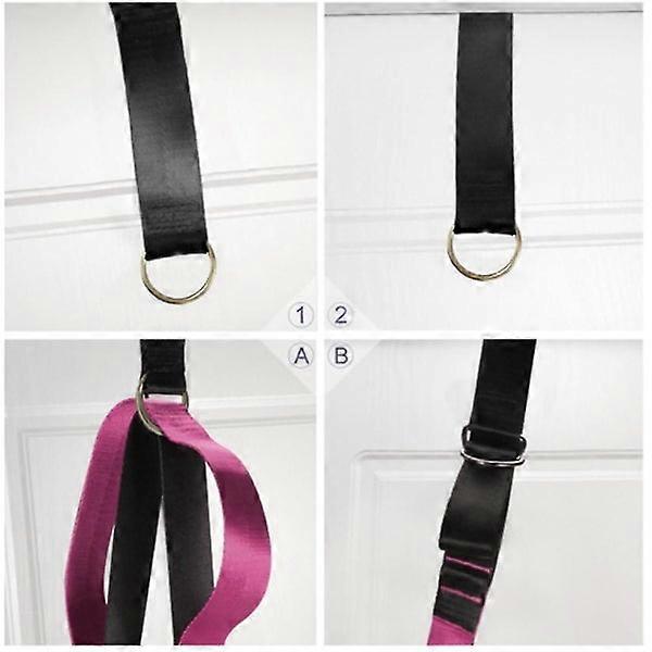 Non-Elastic Yoga Stretch Belt for Physiotherapy & Yoga V1263-JX-3934