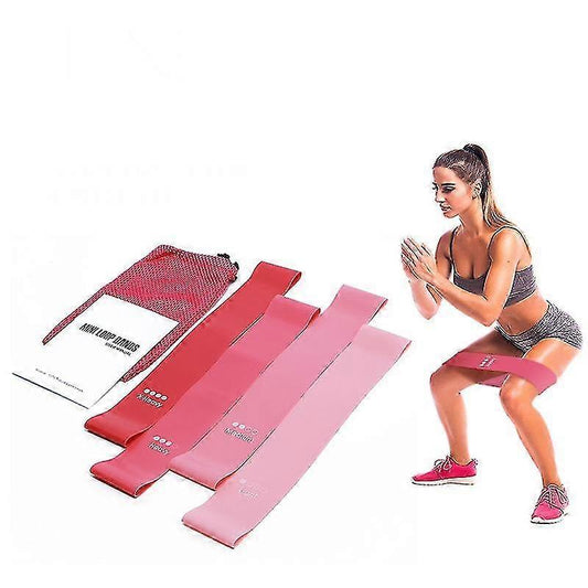 4pcs Fitness Yoga Resistance Bands for Exercise V1263-JX-3953