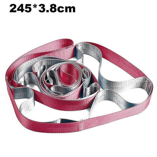Multi-Loop Nonelastic Yoga Strap for Therapy & Pilates V1263-JX-3969