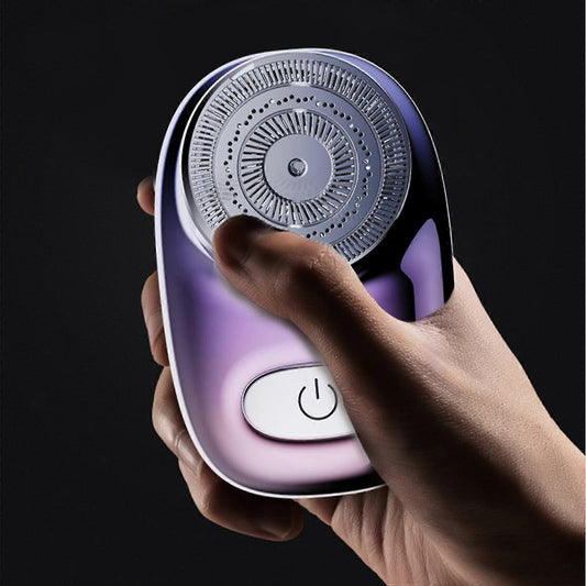 Mini Rechargeable Electric Shaver for Men, Compact Grooming Tool V1263-JX-3977