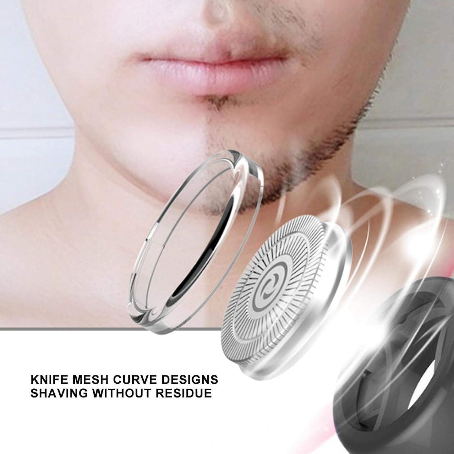 Portable Phone Shaver, Electric Razor for Hair Removal V1263-JX-3991