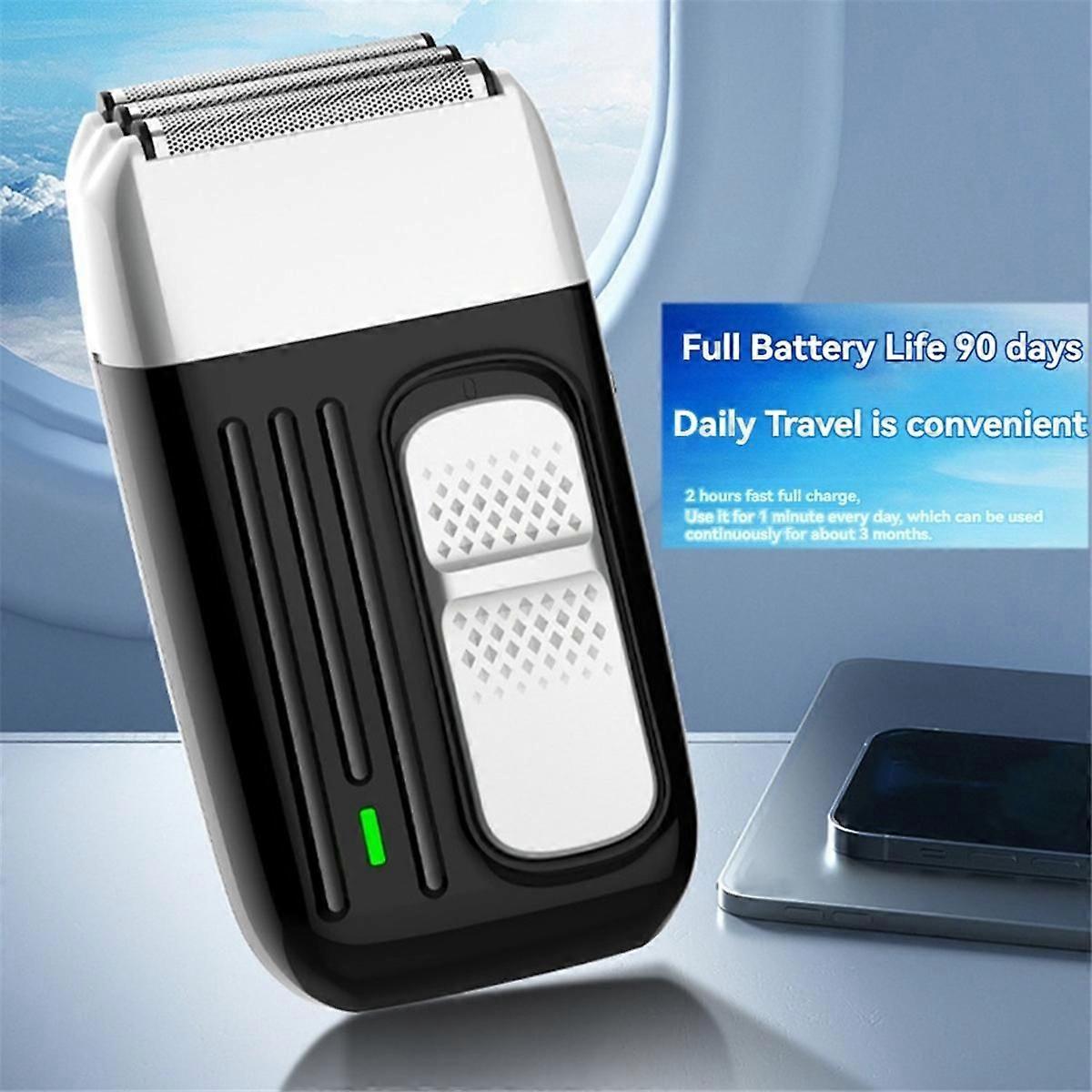 Men's Rechargeable Foil Shaver, 3-Mesh Electric Razor, Multifunctional Beard Trimmer V1263-JX-4013