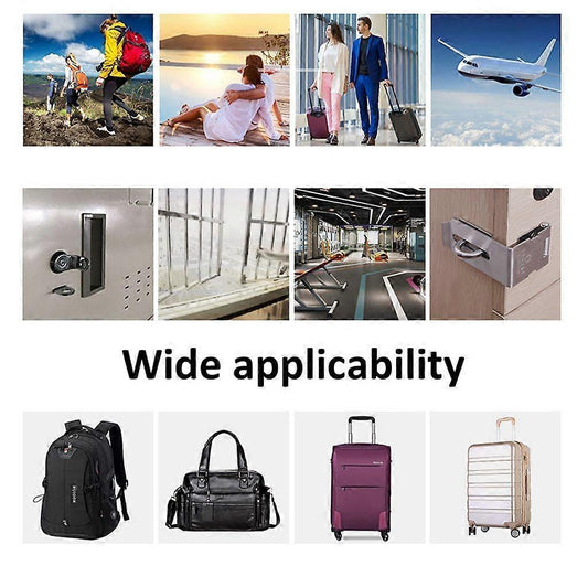 4-Digit Combination Luggage Lock - Suitcase Security Padlock V1263-JX-4071