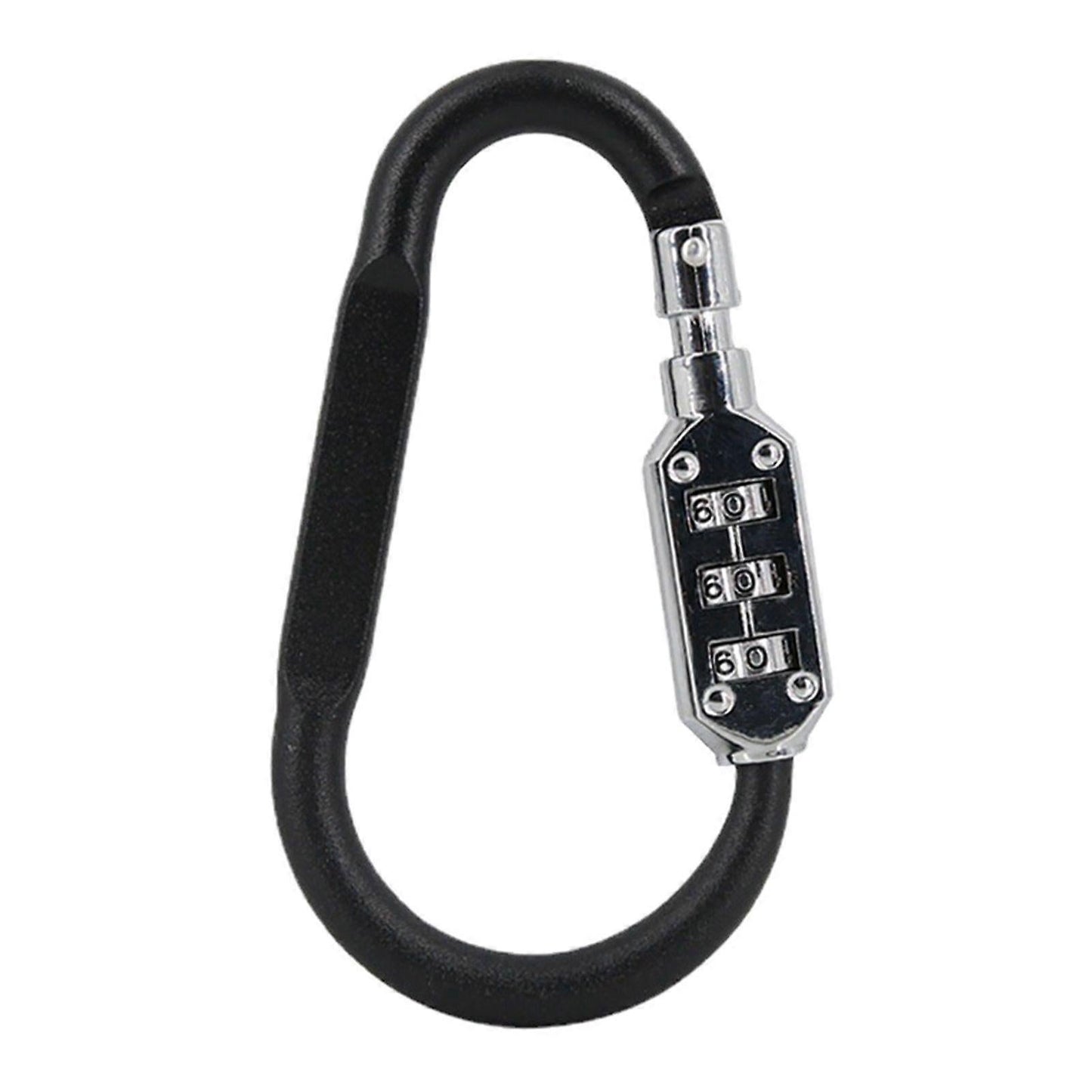 D-Shape Password Lock - Backpack Gym Luggage Carabiner Lock V1263-JX-4088