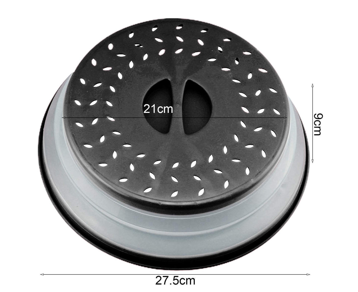 Microwave Cover TPR Microwave Splatter Guard-Black V1263-JX-410