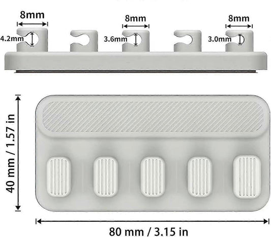 Cable Holder Organizer for Desk or Home Wire Management Solution V1263-JX-4232