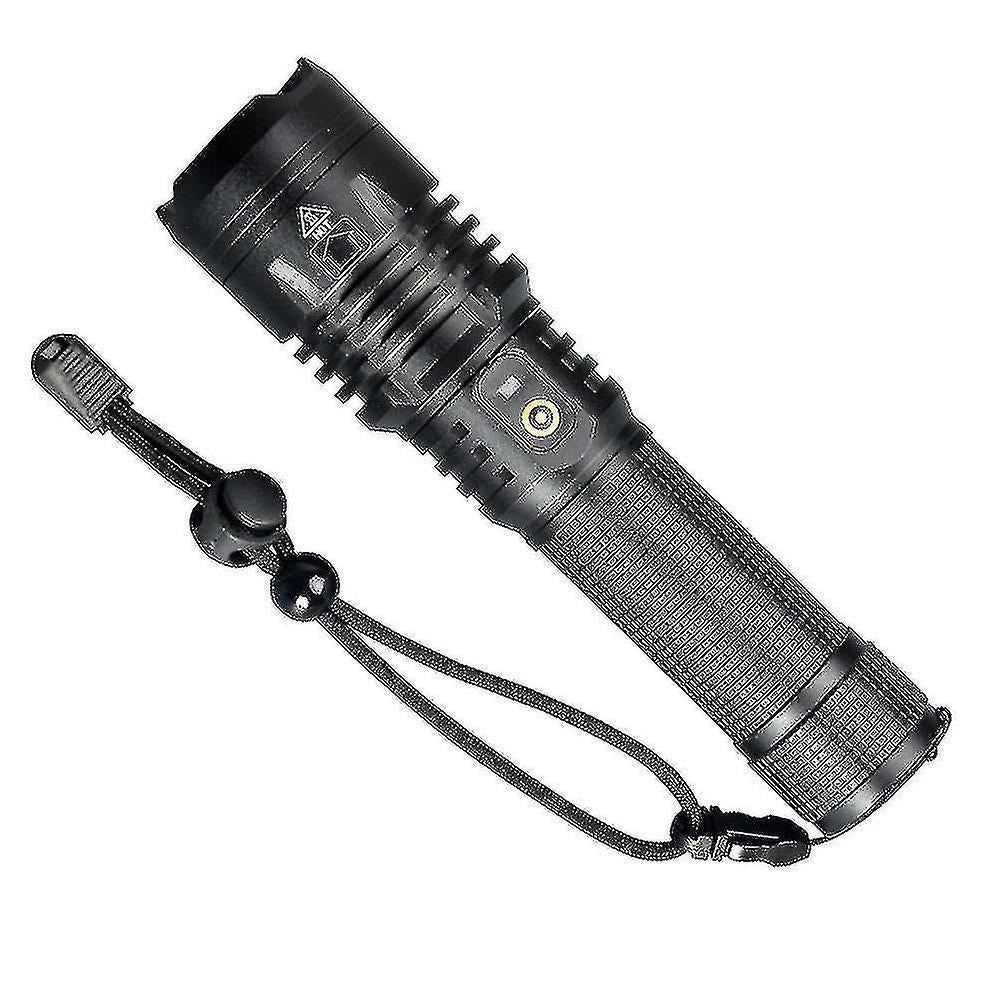 Bright Handheld Flashlight Portable Outdoor Torch High Lumen LED Flashlight V1263-JX-4317
