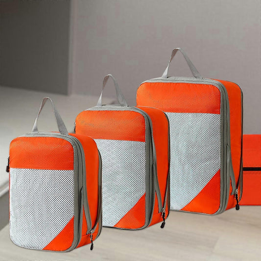 4pcs Extensible Compression Packing Cubes for Suitcases - 50% Offer V1263-JX-4351