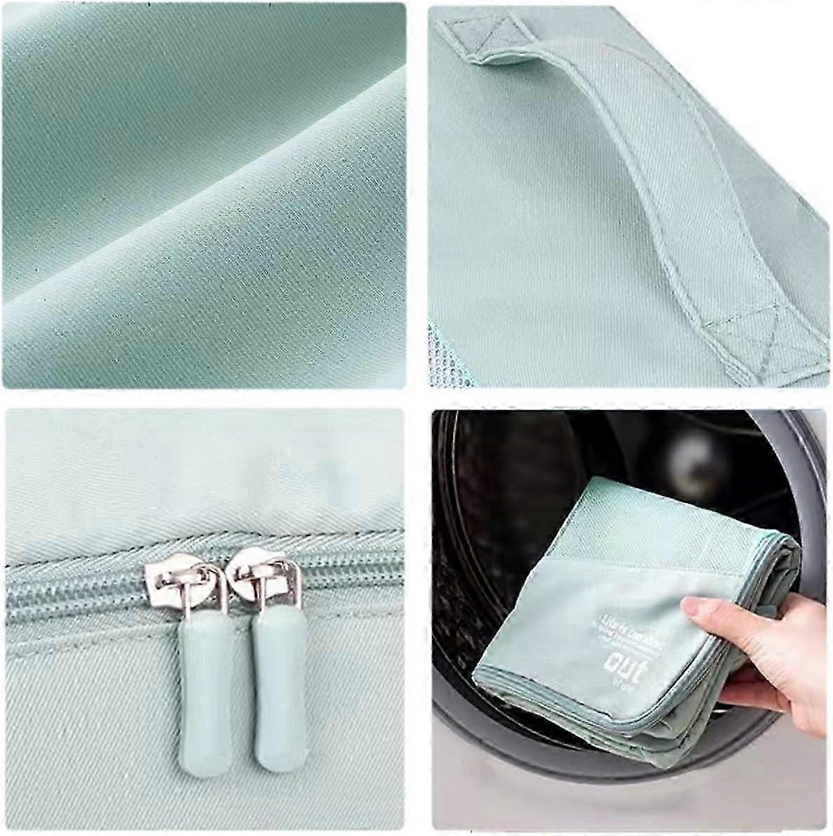 6pcs Packing Cubes for Suitcases Travel Luggage Organizer Bags - Blue V1263-JX-4360