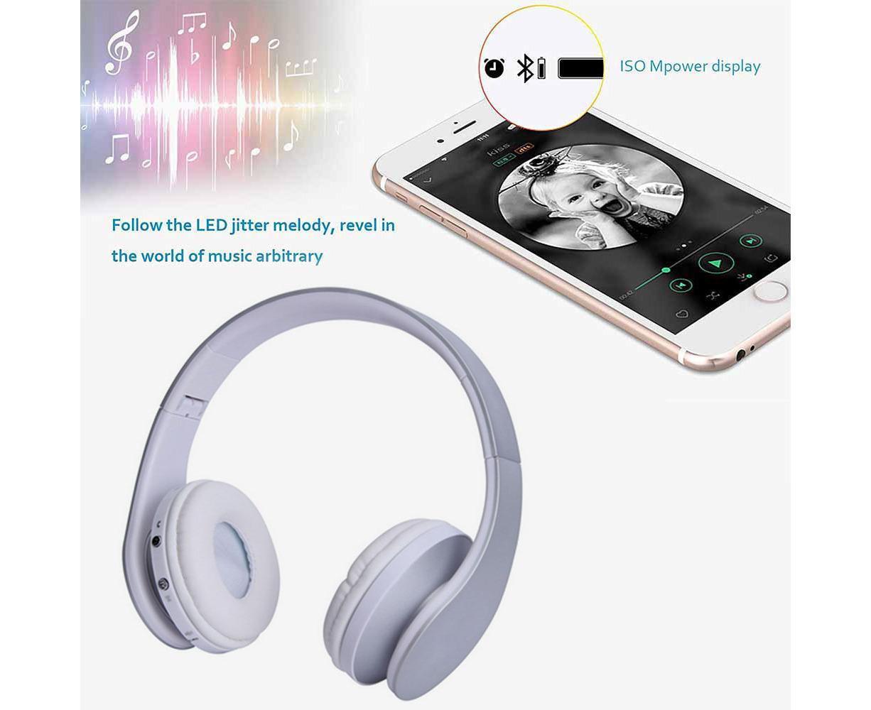 Bluetooth Headphones Wireless,Over Ear Headset with Microphone V1263-JX-44