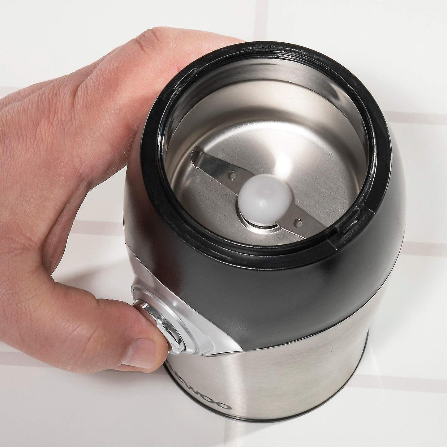Mini Electric Coffee Grinder - Stainless Steel Grinder for Salt, Pepper, and Spices V1263-JX-4455