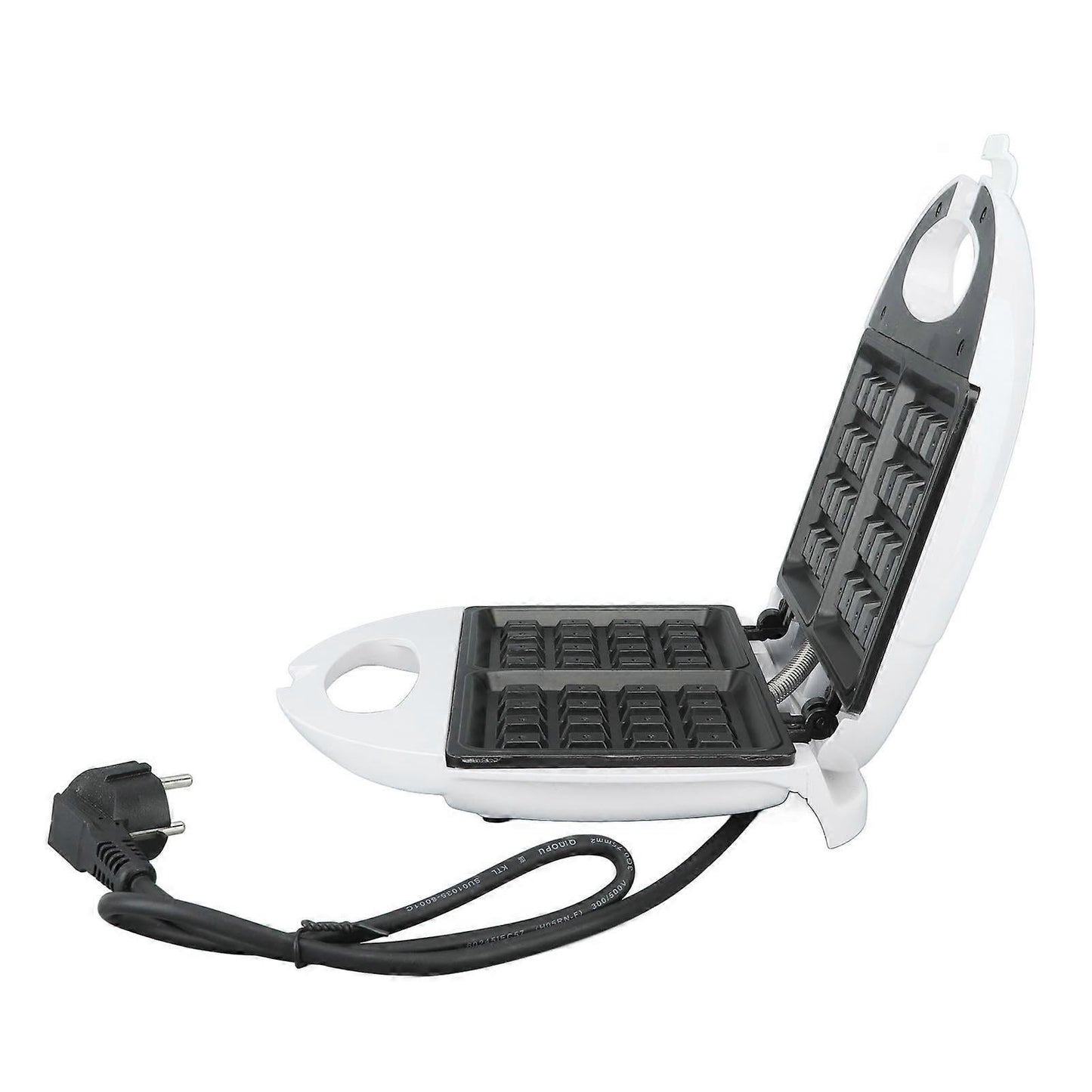 750W Mini Waffle Maker - Nonstick Aluminum Alloy Waffle Iron for Breakfast, Easy to Use V1263-JX-4478